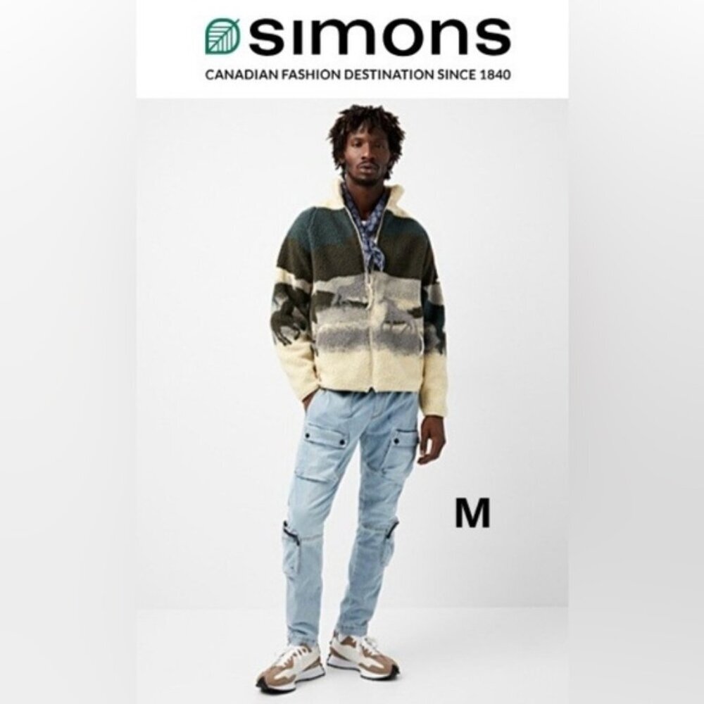 Simons - Men's Kuwalla Light Wash Jean Pant - Blue. Size: M. NWT. (1841)